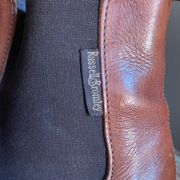 Chelsea granny leather boot deep brown leather ankle boots - Picture 4 of 8